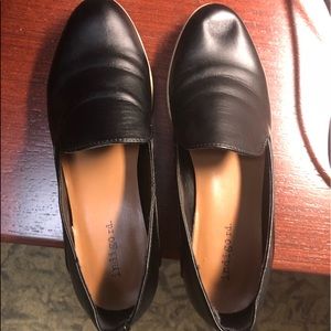 Black classic loafers